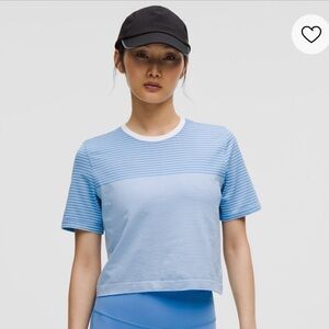 Lululemon Seamless Classic-Fit Mariner Stripe T-Shirt